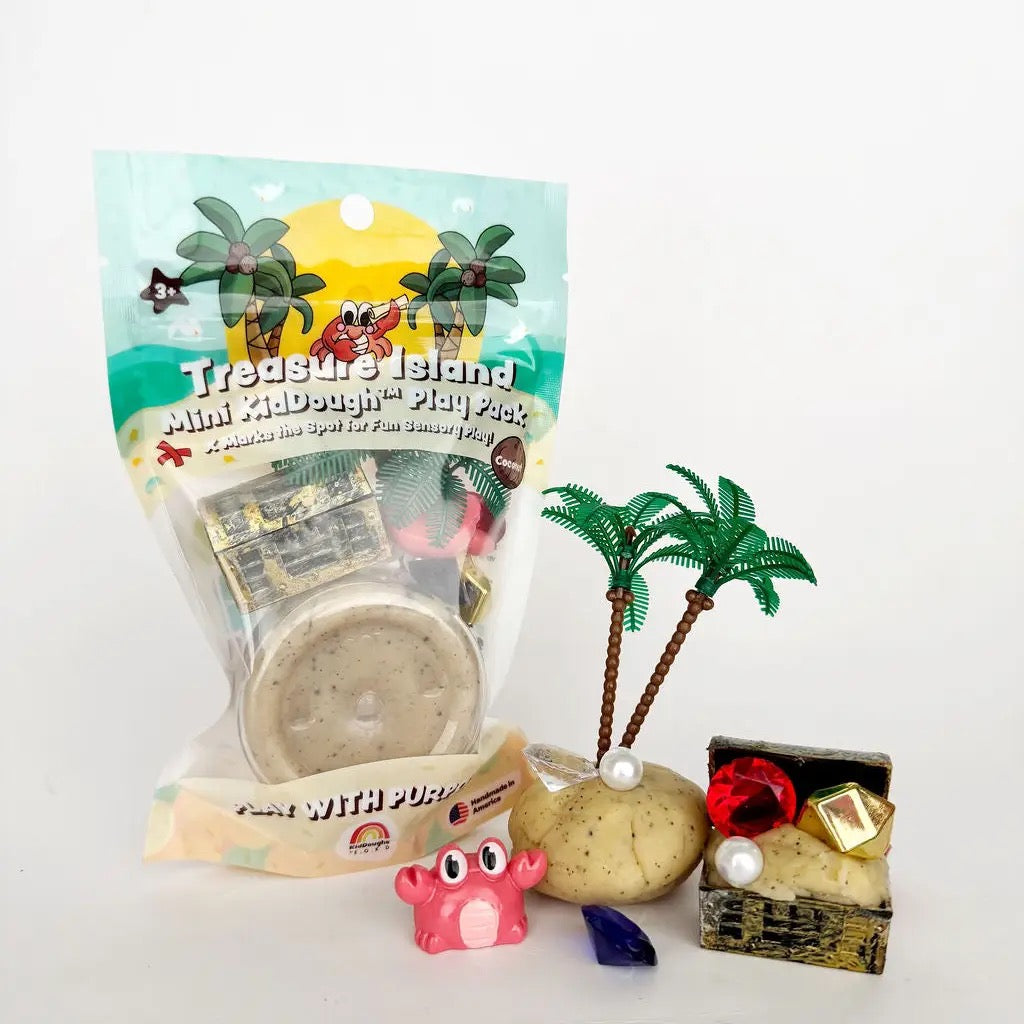 KidDough Mini Play Pack | Treasure Island