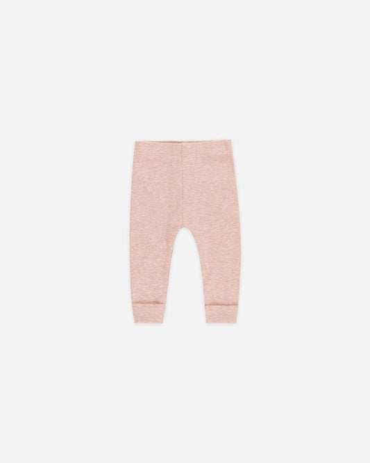 Ribbed Legging | Rose