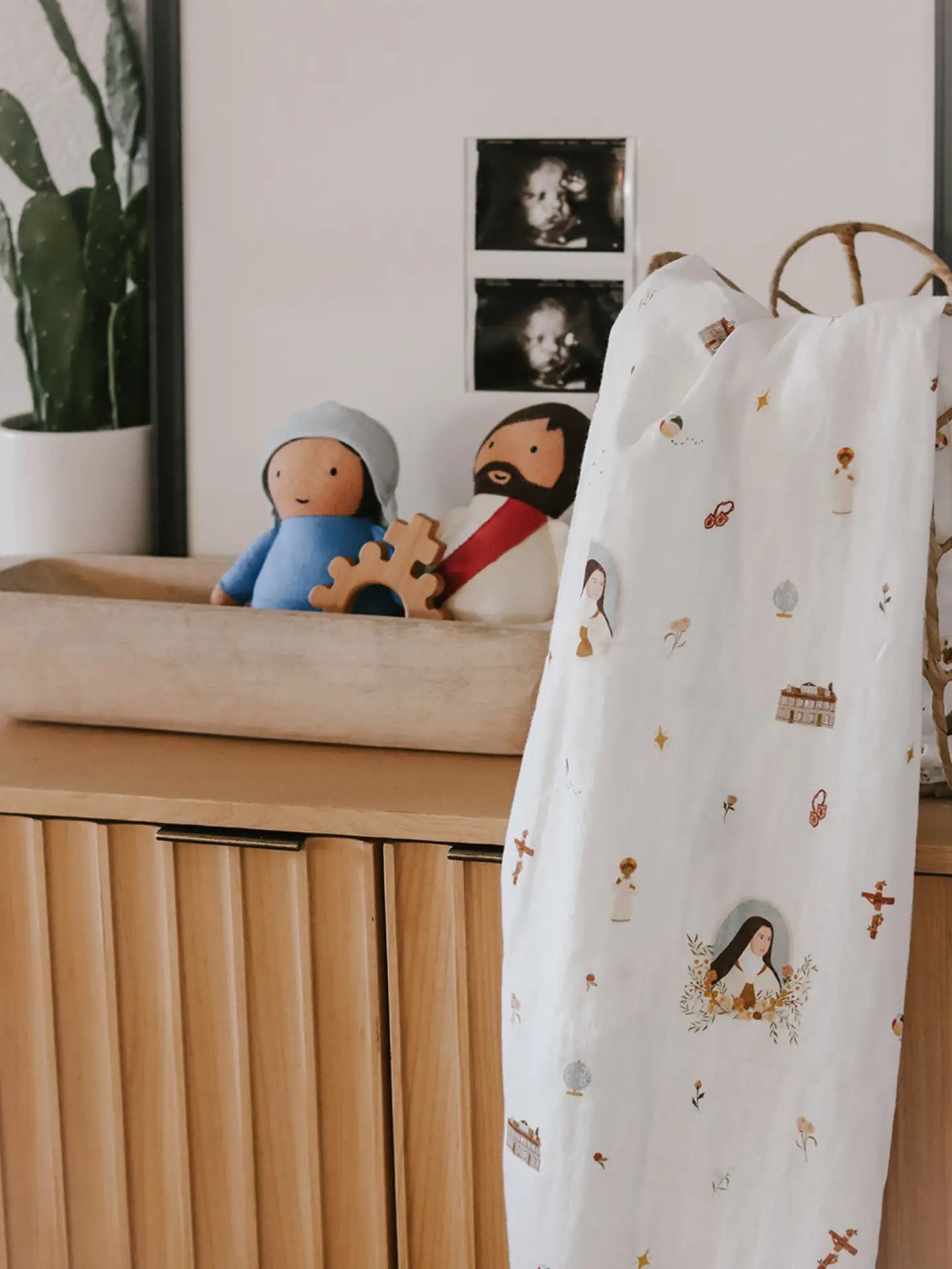 Muslin Swaddle | St. Therese Of Lisieux