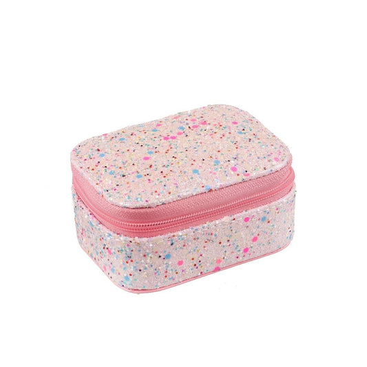 Mini Jewelry Box | Rainbow Confetti Glitter