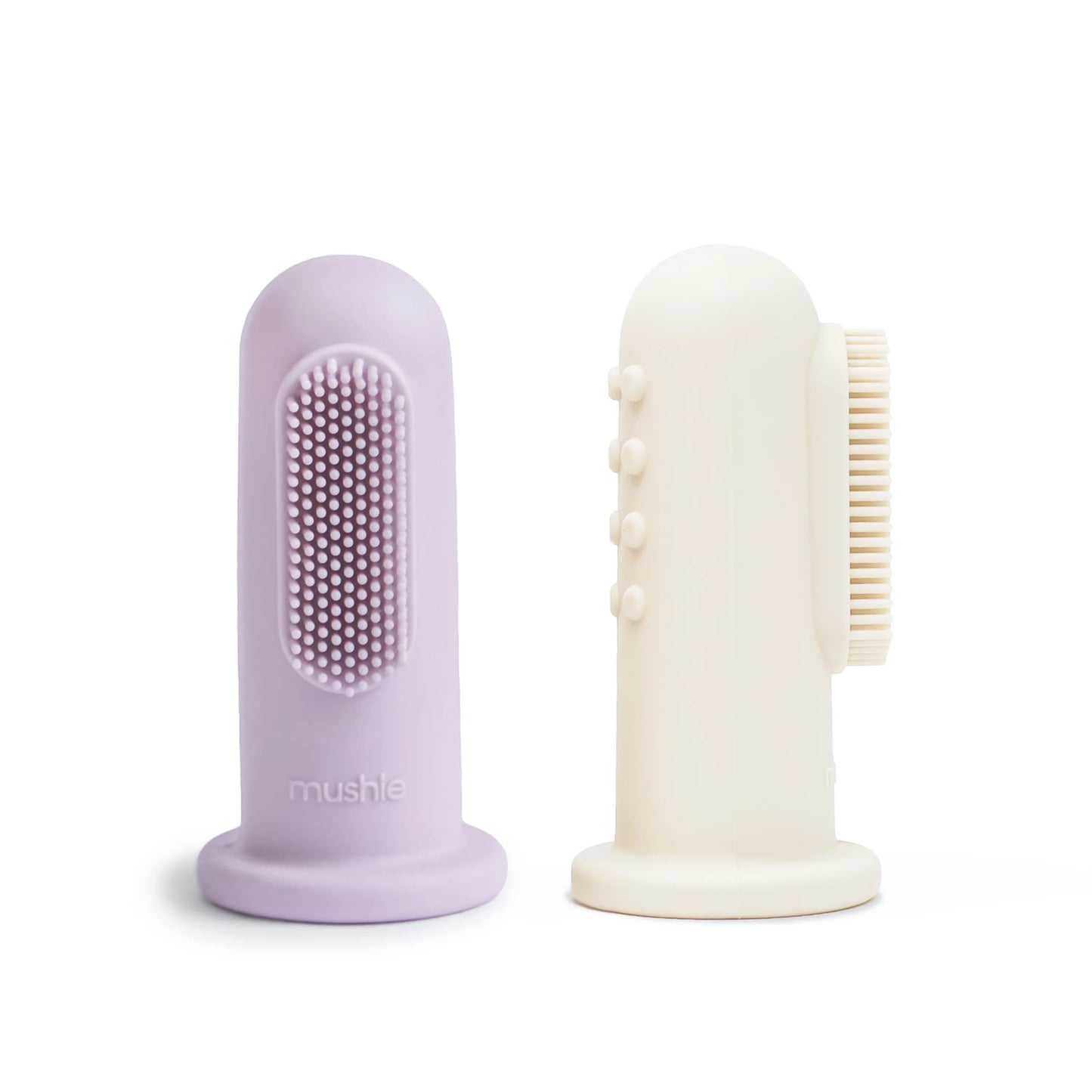 Finger Toothbrush | Soft Lilac/Ivory