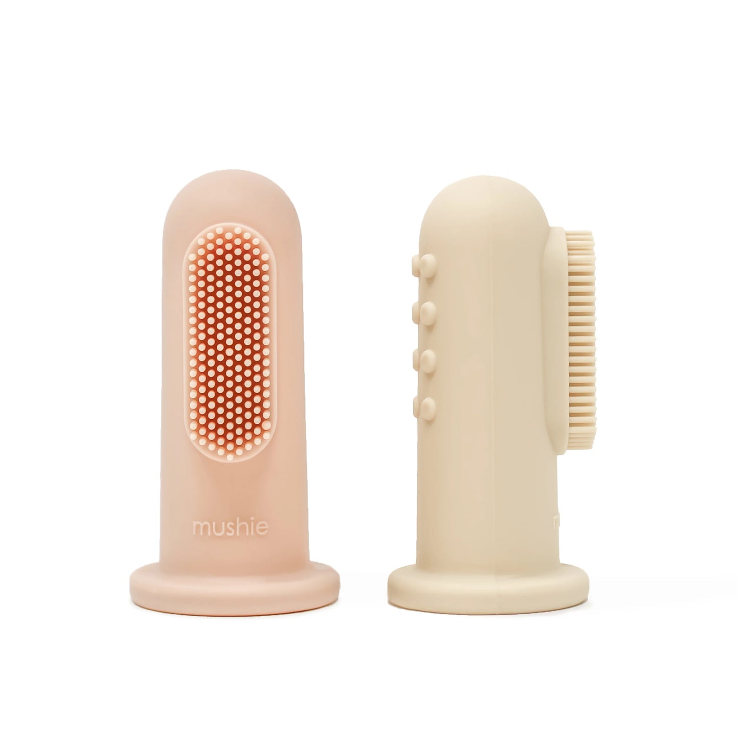 Finger Toothbrush | Blush/Shifting Sand