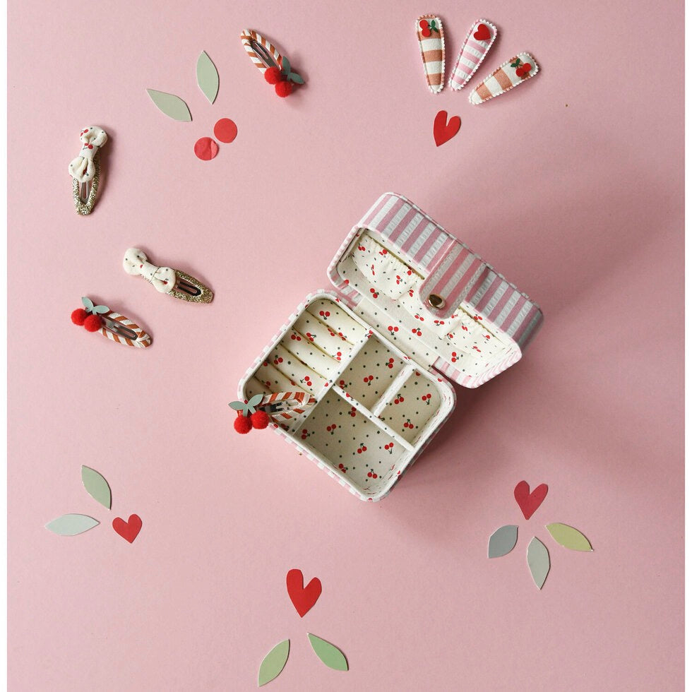 Jewelry Box | Stripe Cherry