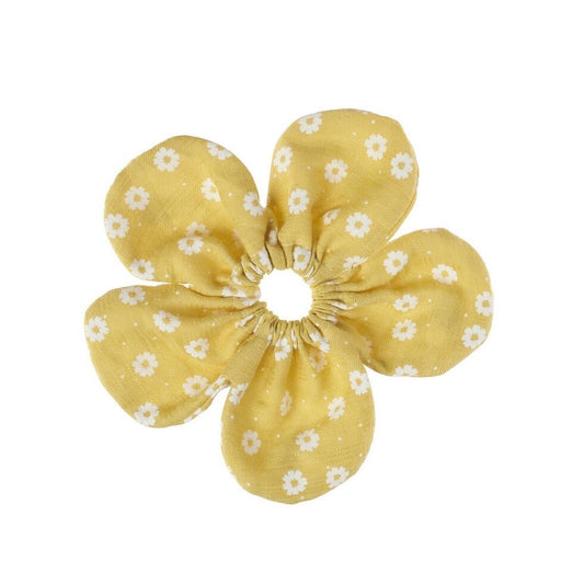 Darling Daisy Hair Scrunchie