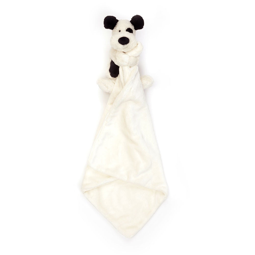 Bashful Black and Cream Puppy Soother