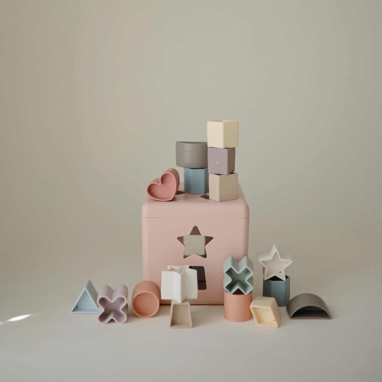 Shape Sorting Box | Blush