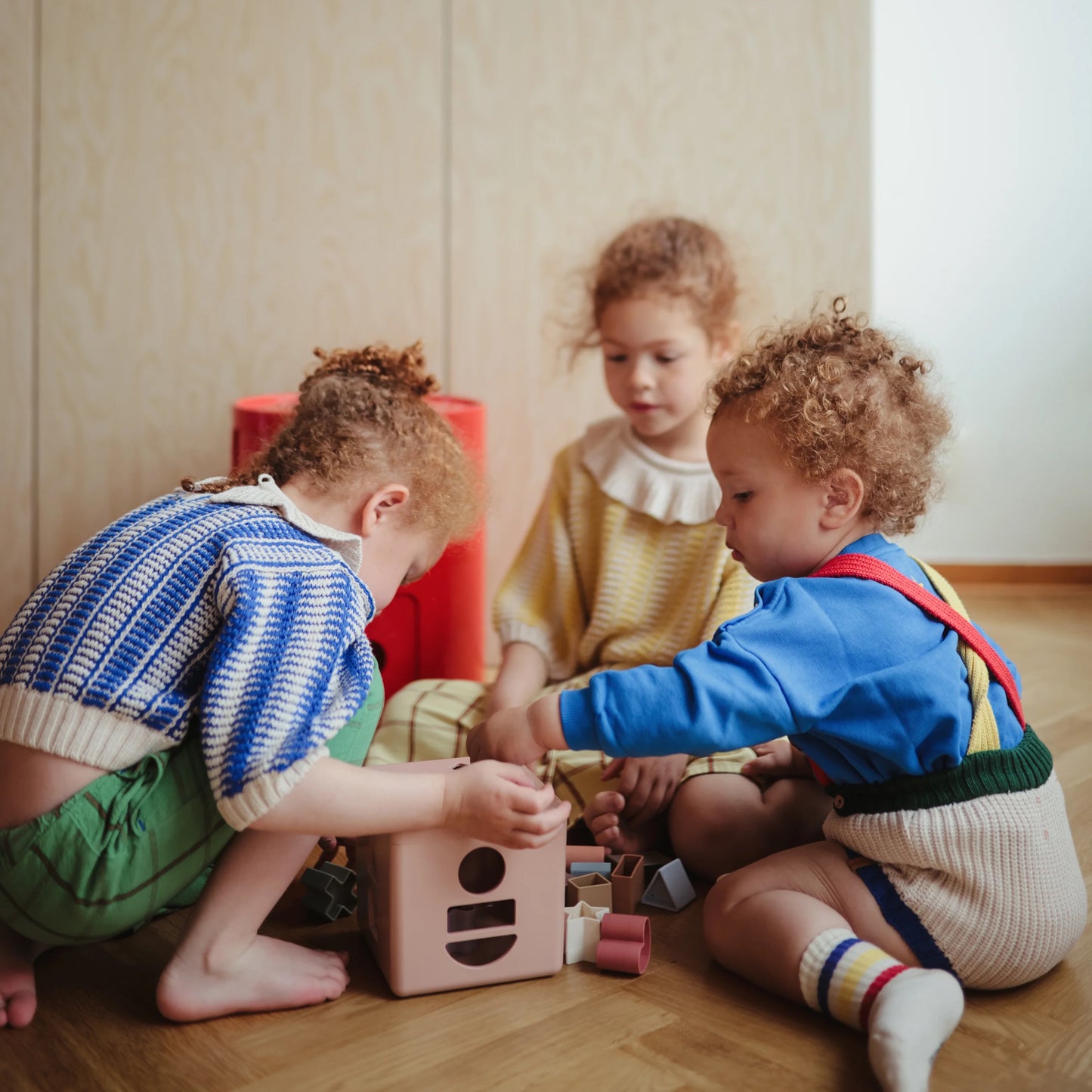 Shape Sorting Box | Blush