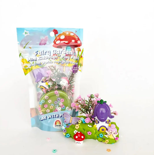 KidDough Mini Play Pack | Fairy Garden