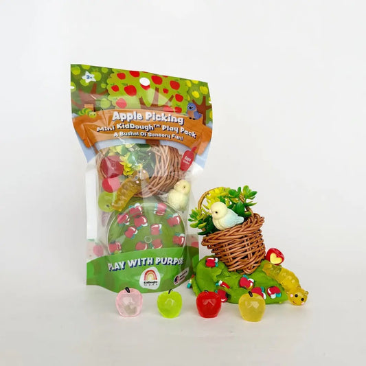 KidDough Mini Play Pack | Apple Picking