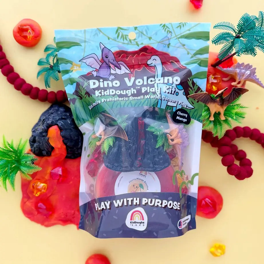 KidDough Play Kit | Dino Volacano