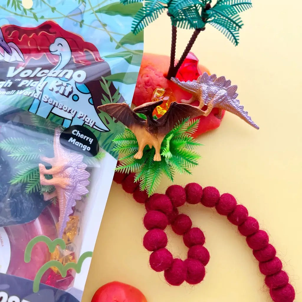 KidDough Play Kit | Dino Volacano