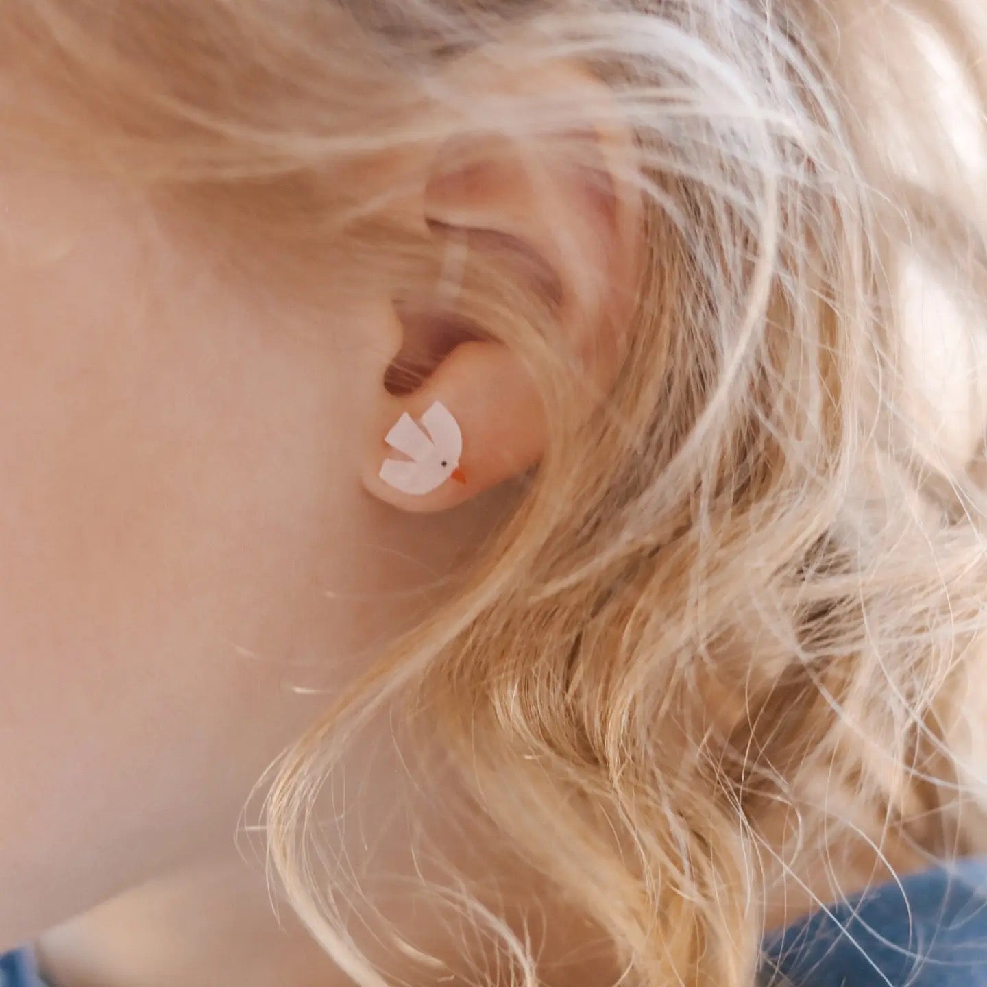 Christian Stick On Earrings