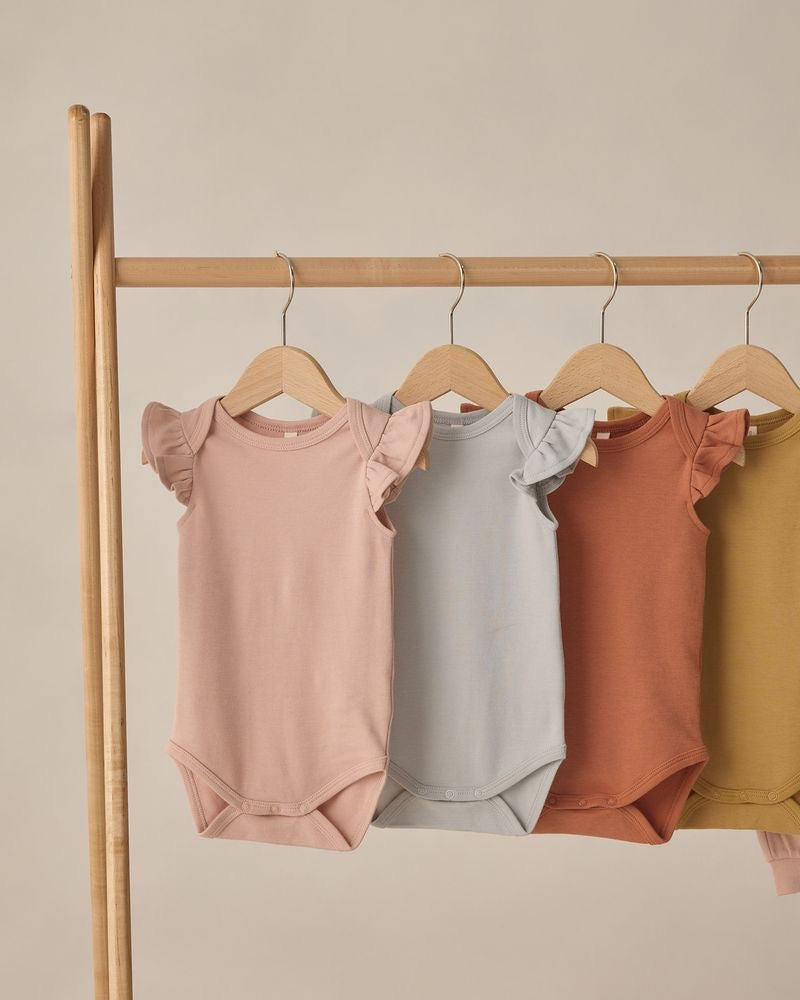 Flutter Sleeve Bodysuit | Honey