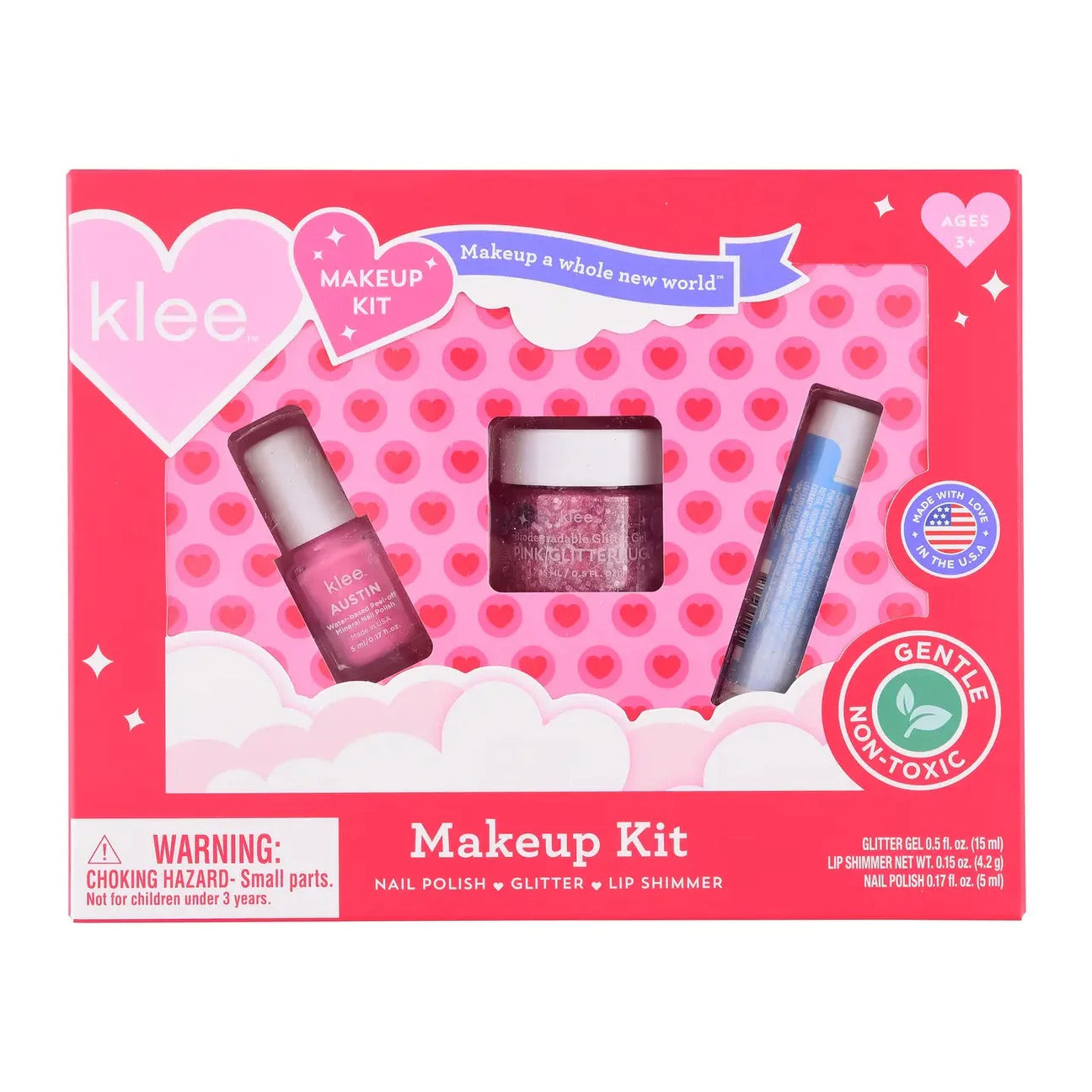 Klee Naturals Makeup Kit | Sweetheart Smooches