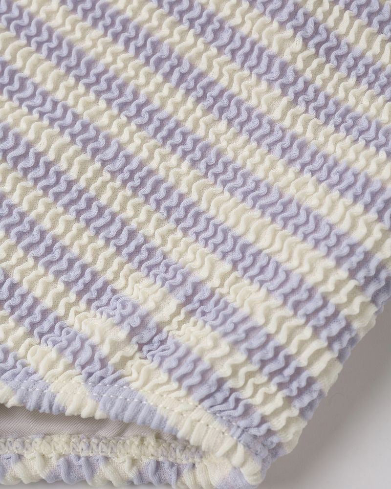 Moxie One-Piece | Periwinkle Stripe