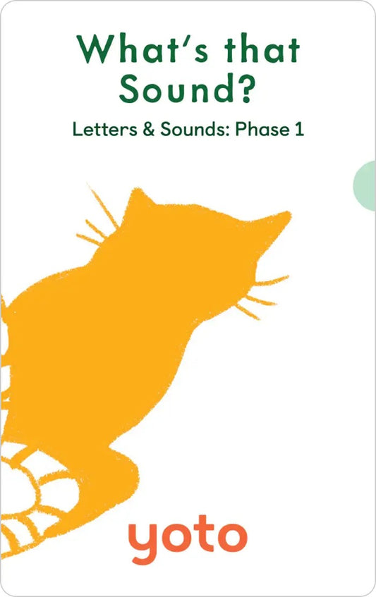 Yoto Card | Phonics: Letter & Sounds/Phase 1