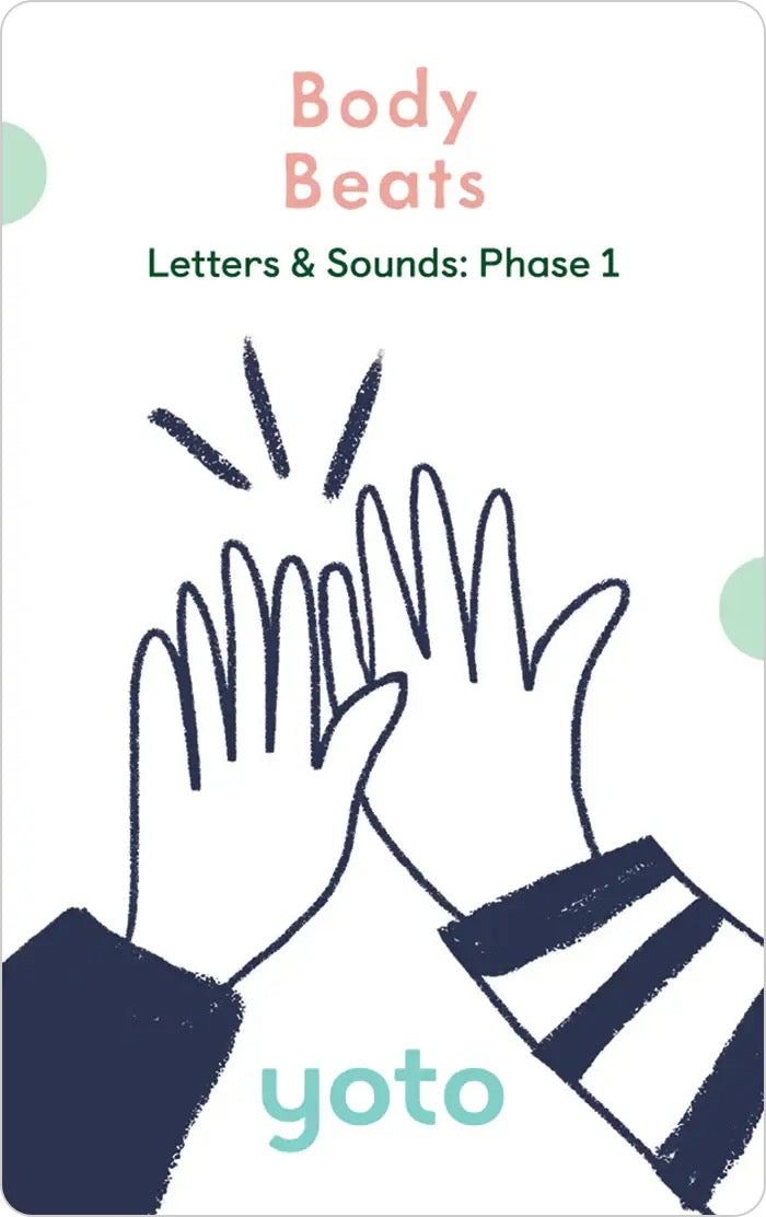 Yoto Card | Phonics: Letter & Sounds/Phase 1