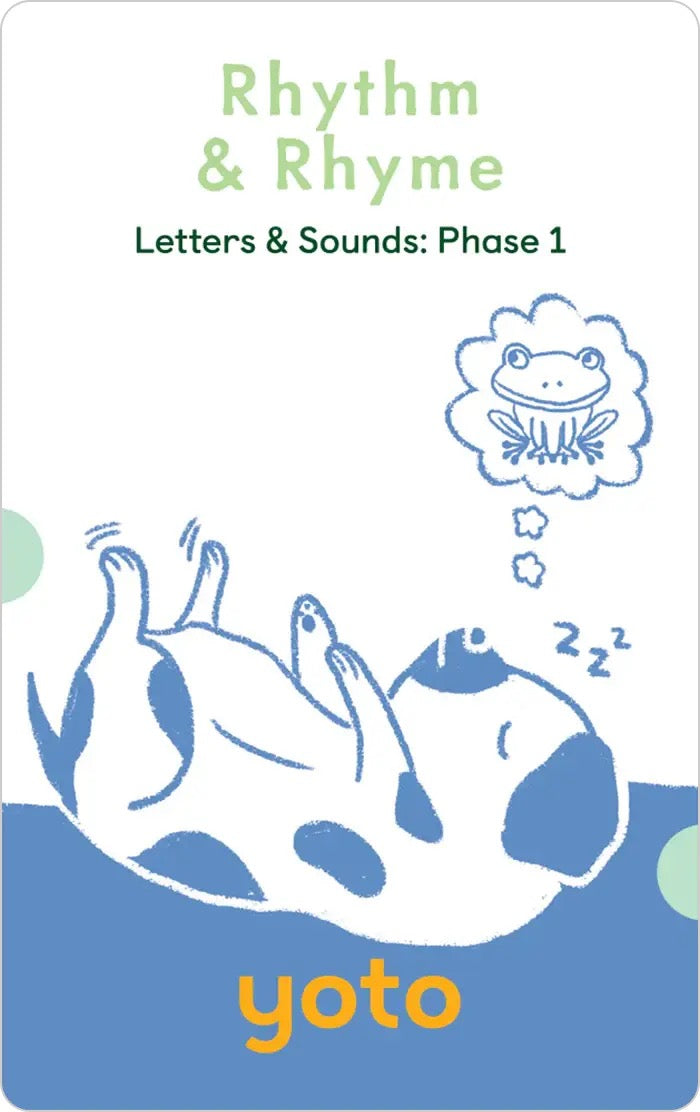 Yoto Card | Phonics: Letter & Sounds/Phase 1