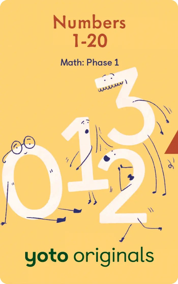 Yoto Card | Math Phase 1