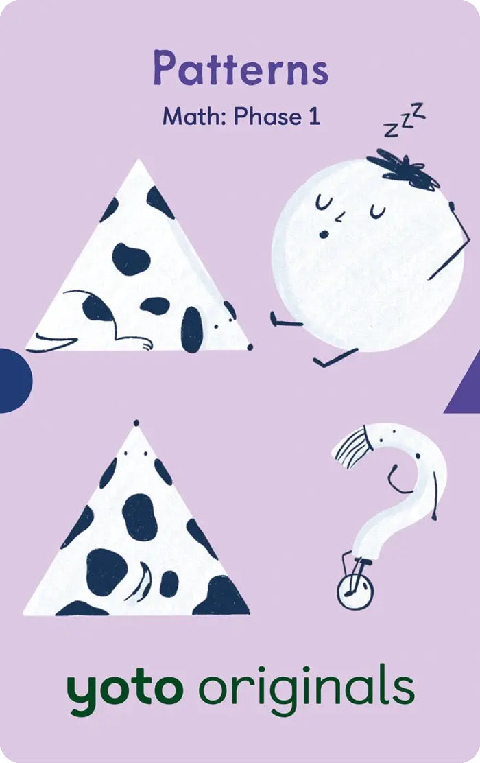 Yoto Card | Math Phase 1