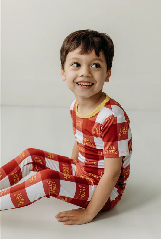Two-Piece Jammie Set | Iowa State Grid