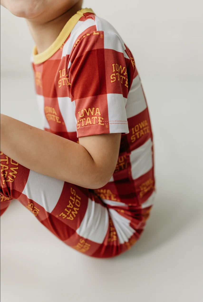 Two-Piece Jammie Set | Iowa State Grid