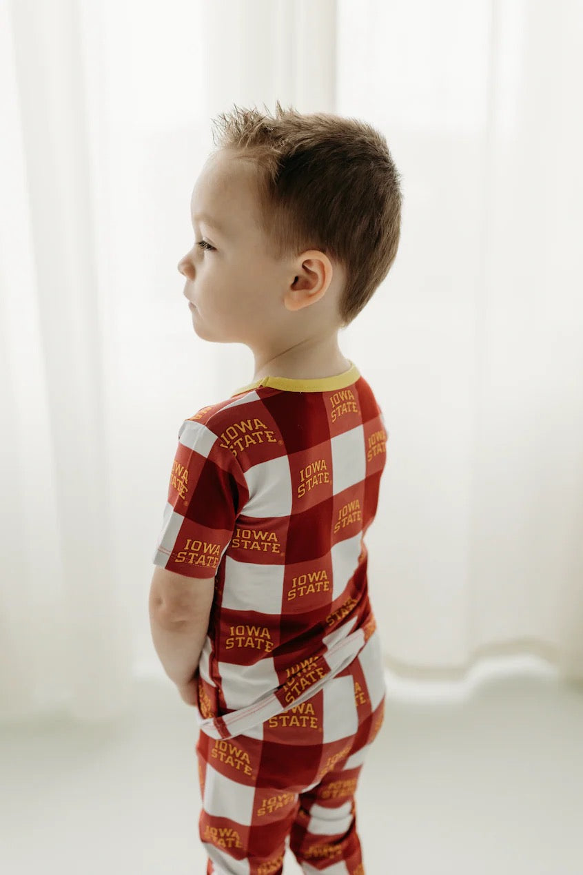 Two-Piece Jammie Set | Iowa State Grid