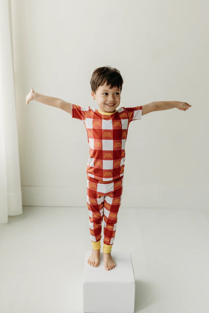 Two-Piece Jammie Set | Iowa State Grid