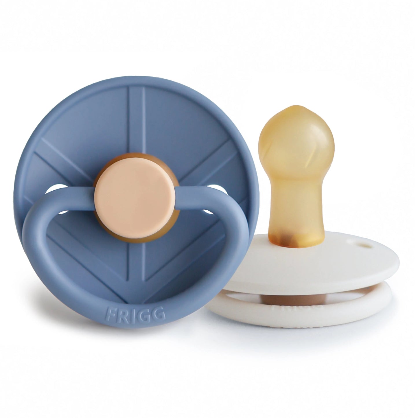 FRIGG Viking Natural Rubber Pacifier | Ocean View/Cream
