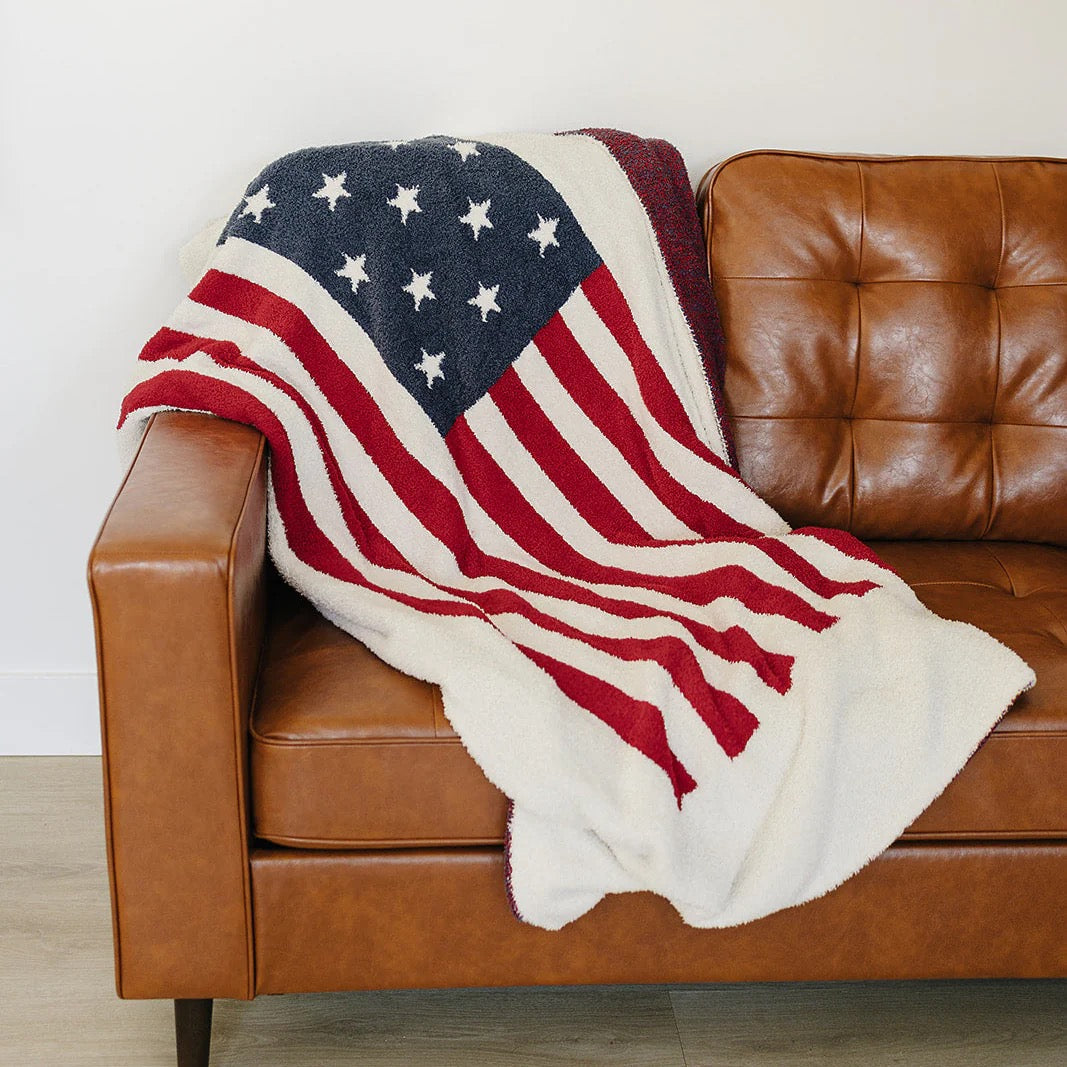 Plush Blanket | American Flag