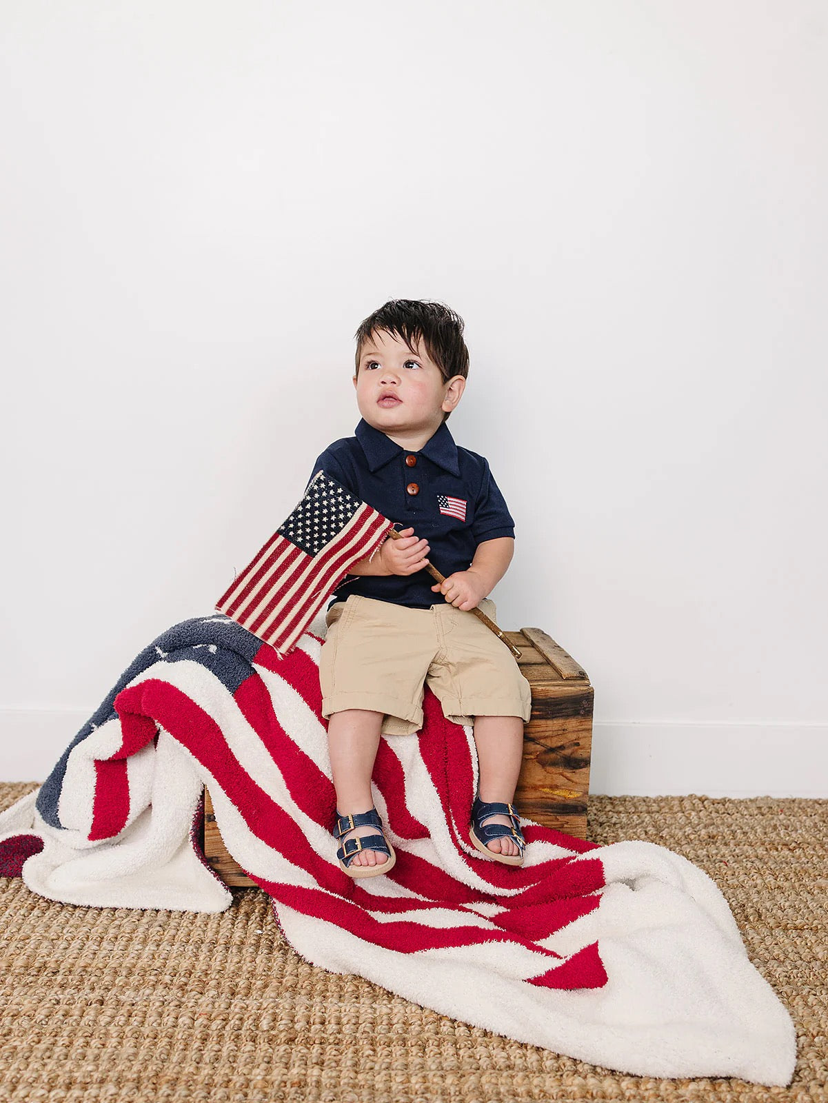 Plush Blanket | American Flag