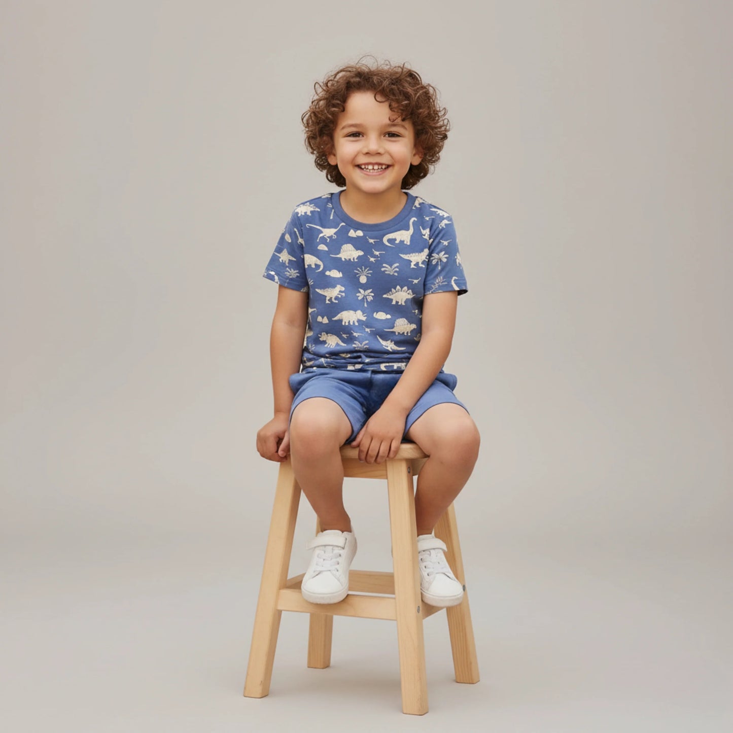 Organcic Tee & Short Set | Dino