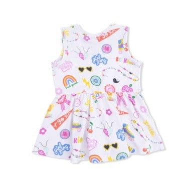 Bamboo Peplum Top & Bike Short Set | Girl Power