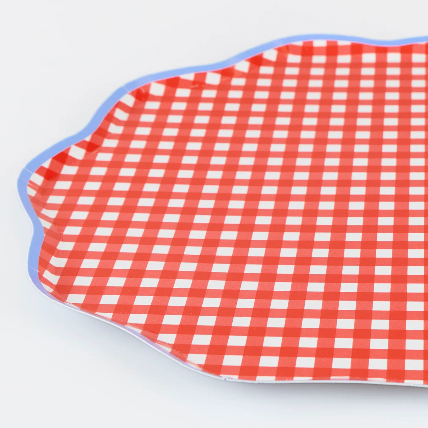 Dinner Plates | Red Gingham
