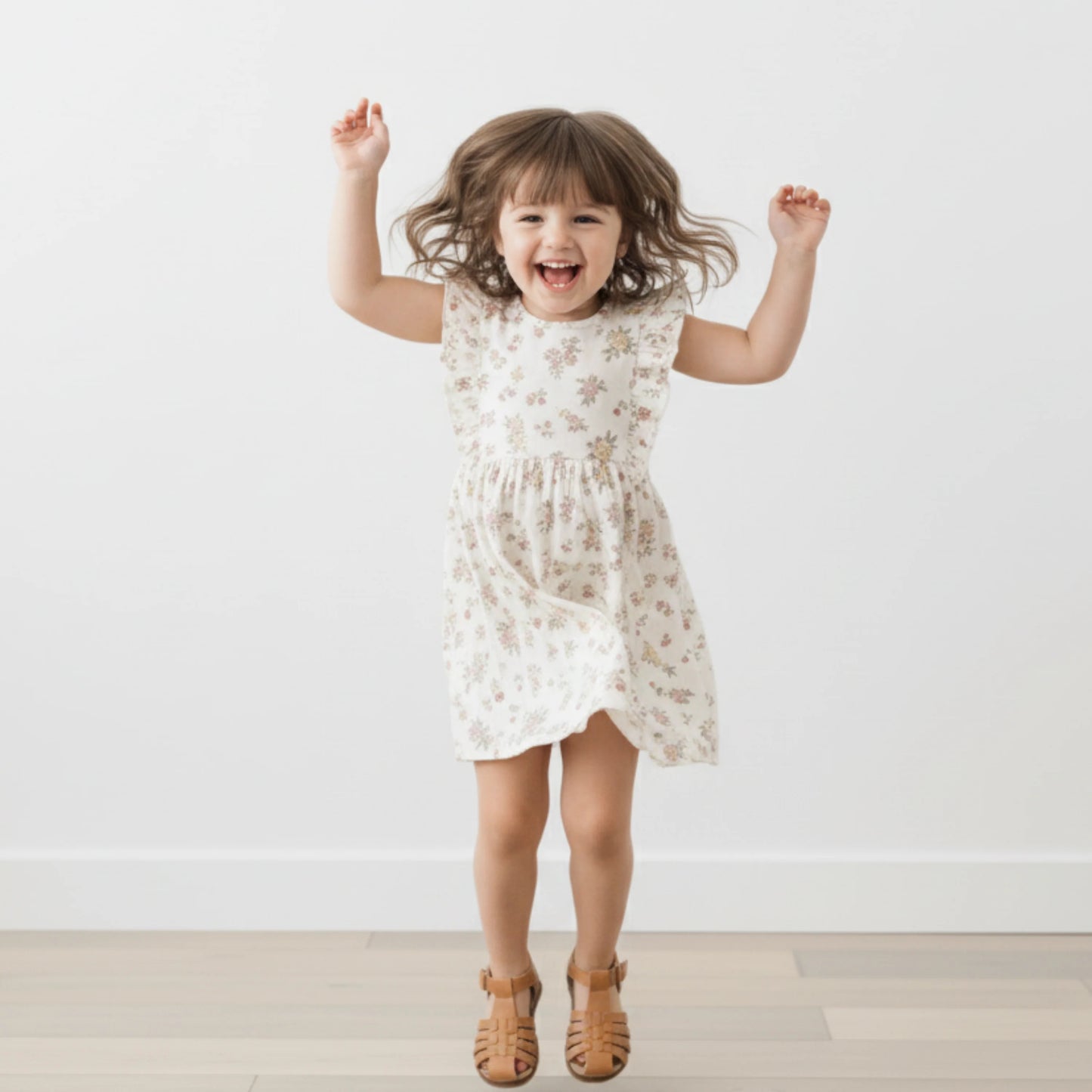 Organic Flutter Dress | Meadow