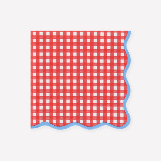 Large Napkins | Red Gingham