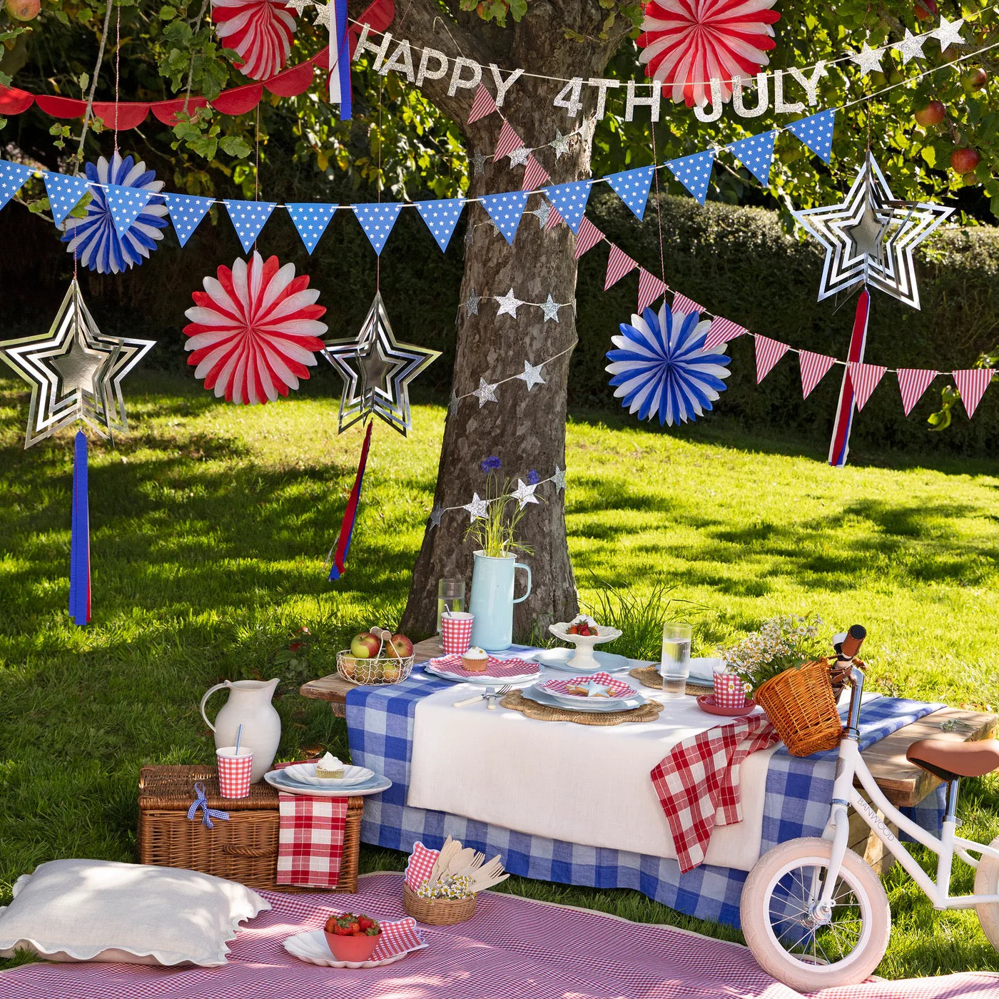Garland Set | 4th of July Stars and Stripes