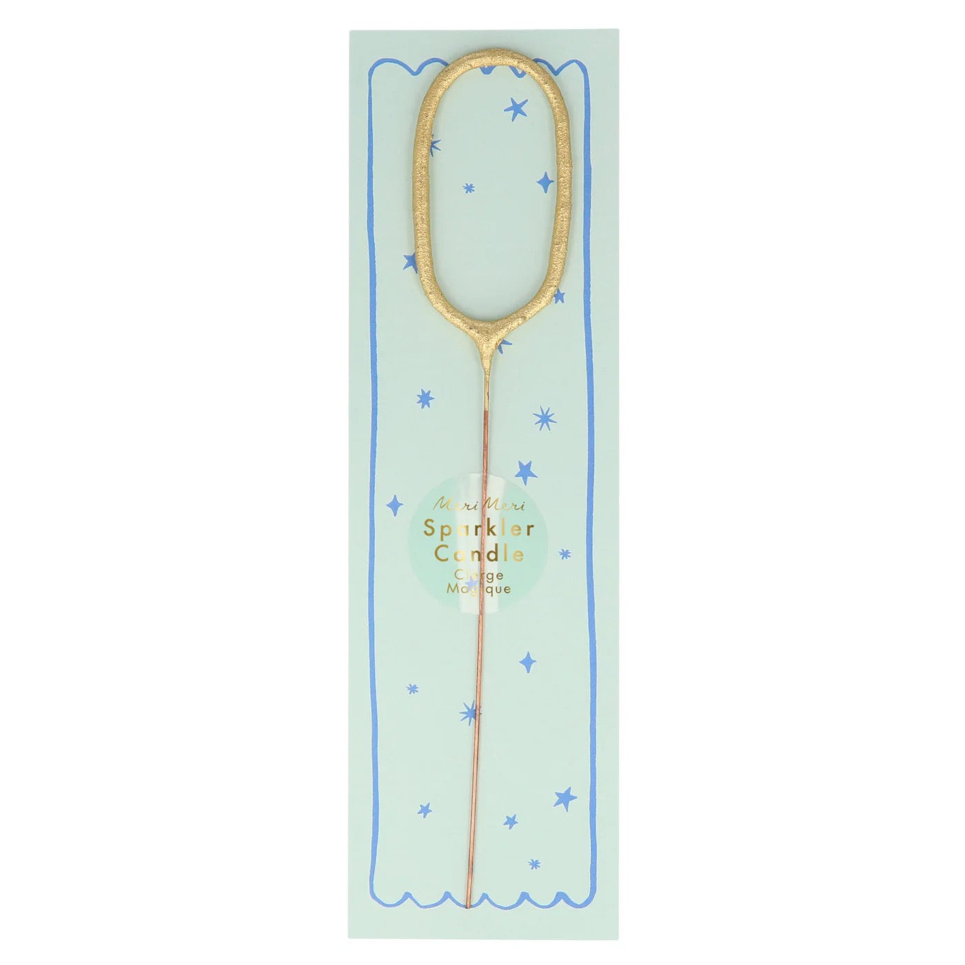 Gold Sparkler Candle | Numbers 0 - 9
