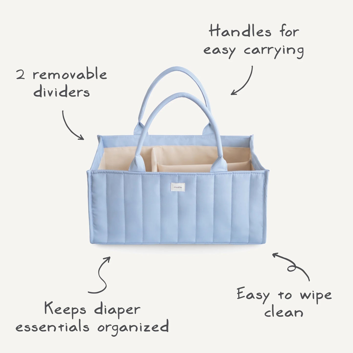 Diaper Caddy | Blush
