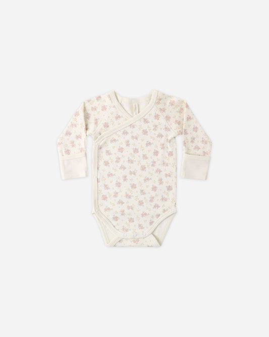 Side Snap Bodysuit | Flower Field