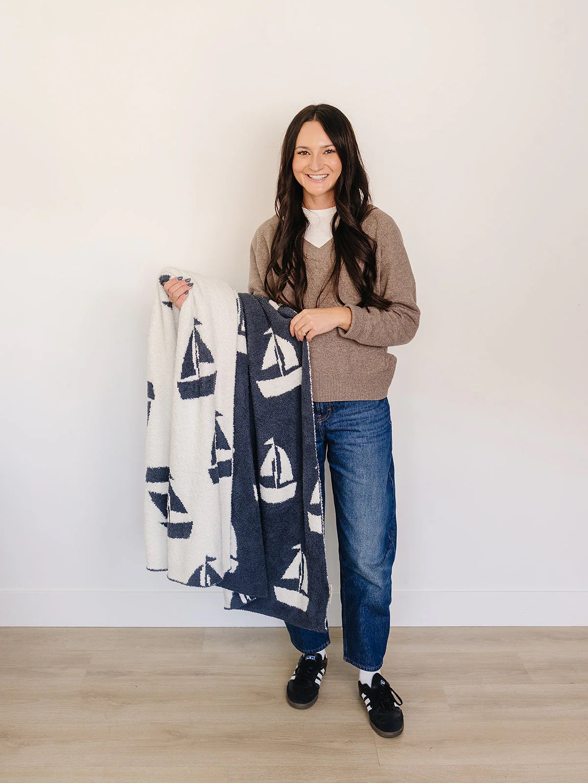 Plush Blanket | Sailboat