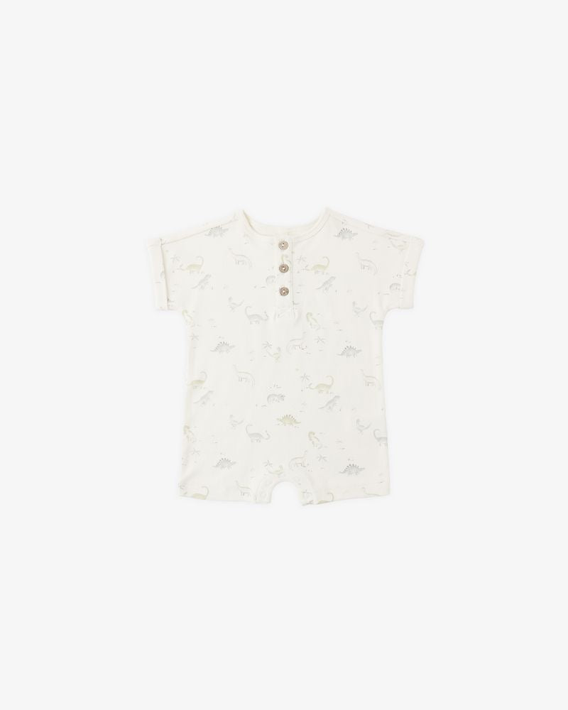 Short Sleeve One-Piece | Dinosaur