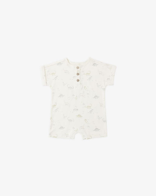 Short Sleeve One-Piece | Dinosaur
