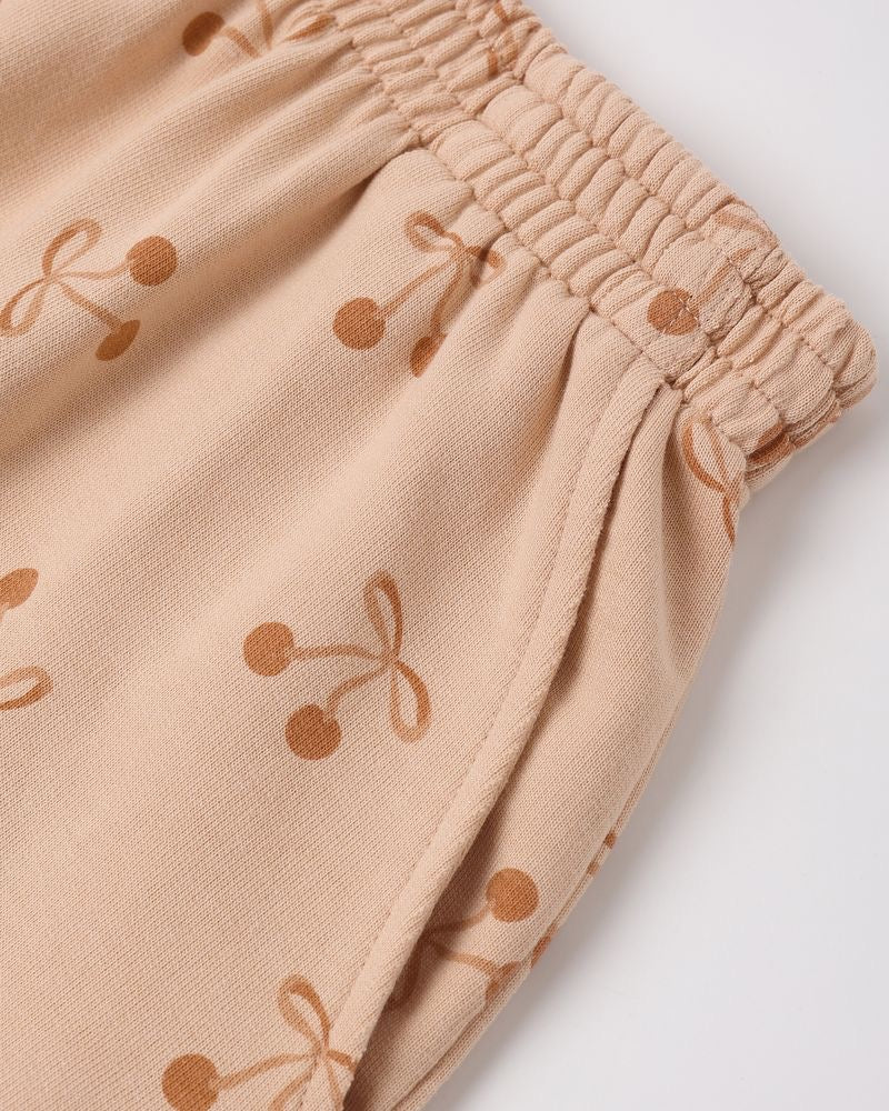 Summer Terry Set | Cherry Bows