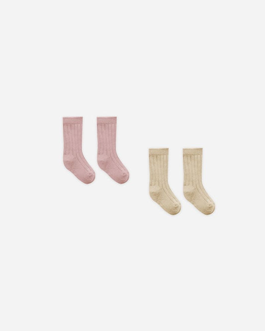 Sock Set | Butterscotch/Mauve