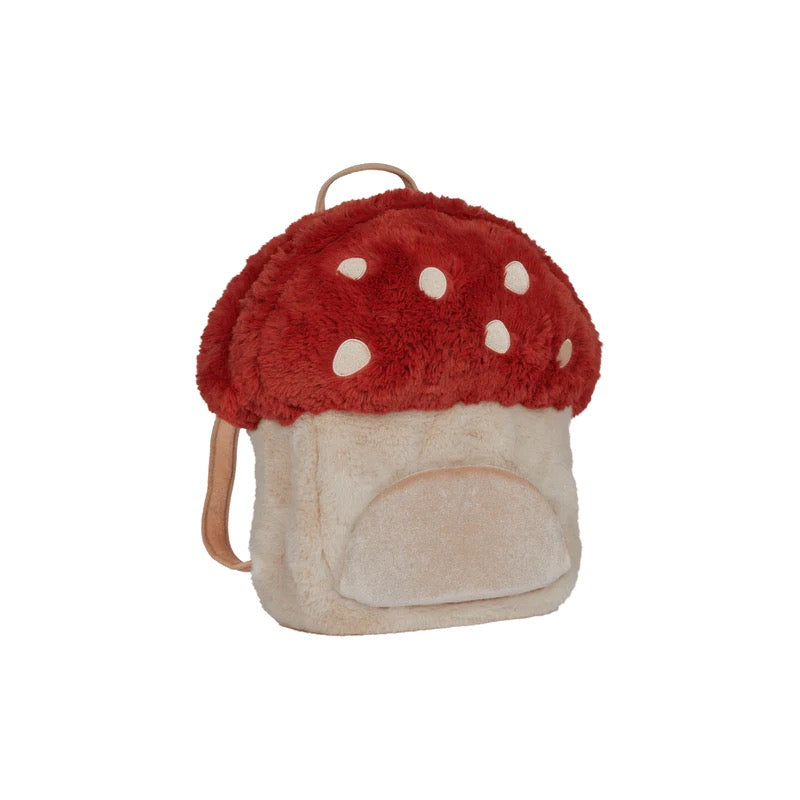 Hopalong Mushroom Backpack | Red