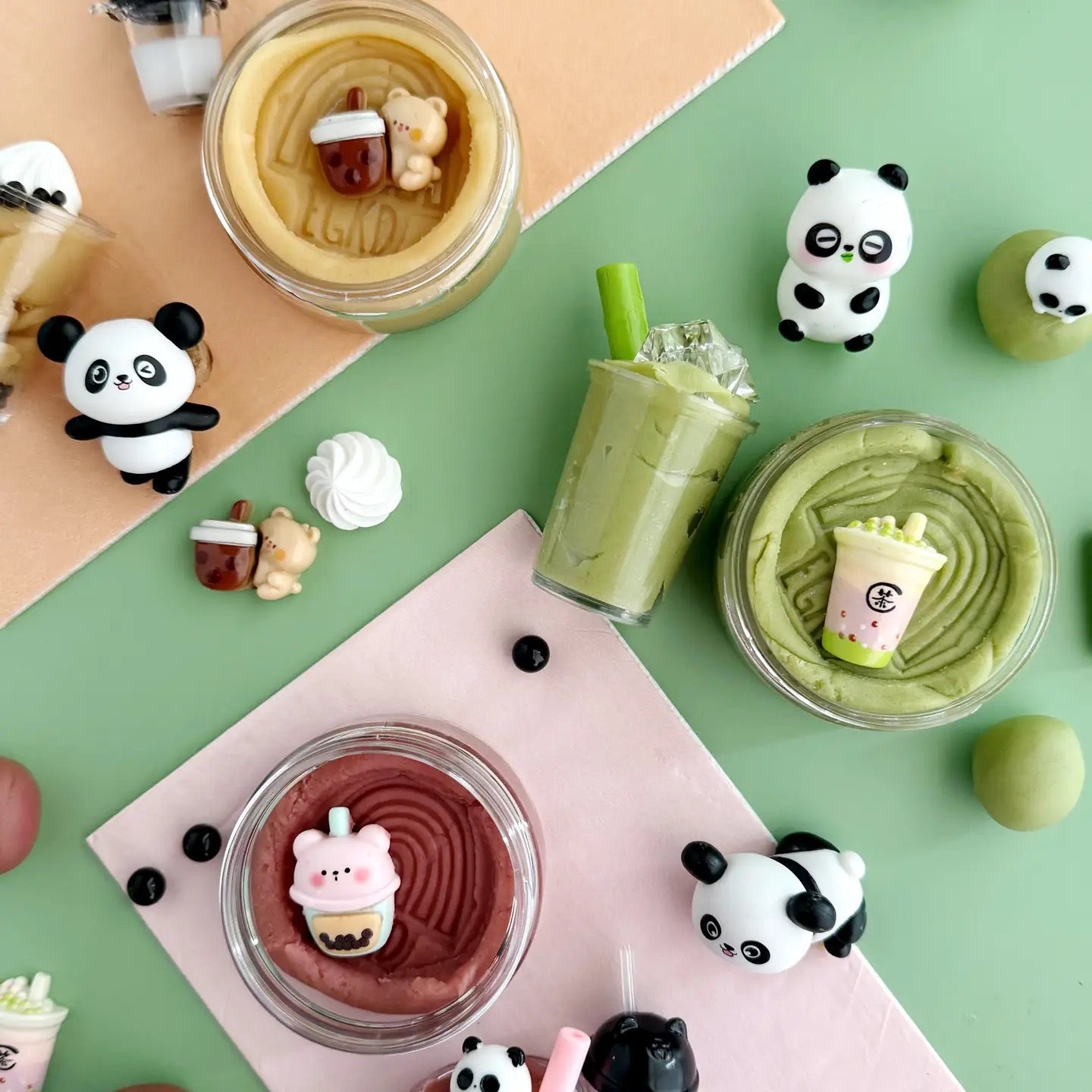 KidDough Play Kit | Bubble Tea