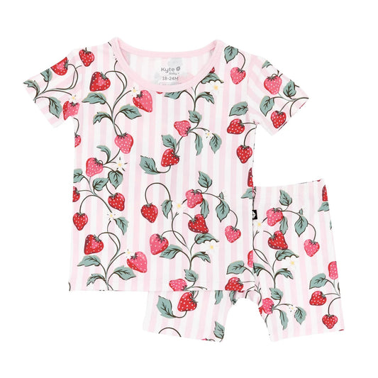 Short Sleeve Pajamas | Strawberry Fields