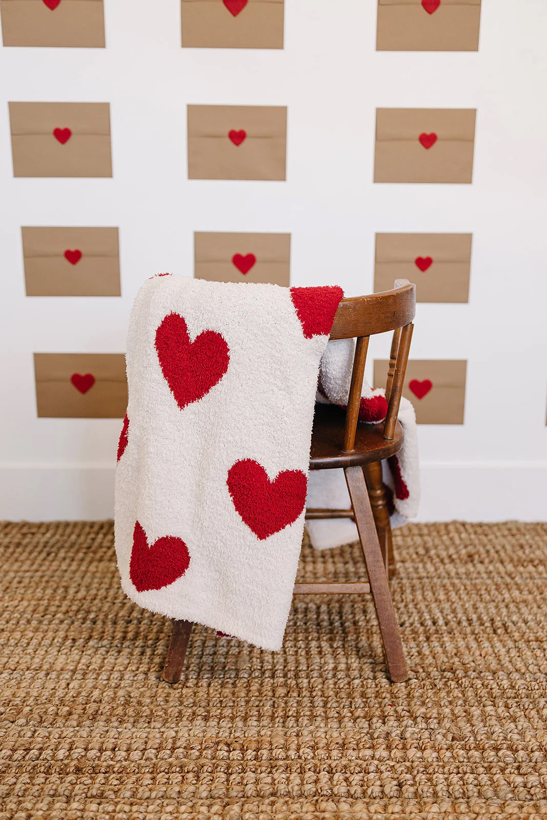 Plush Blanket | Hearts