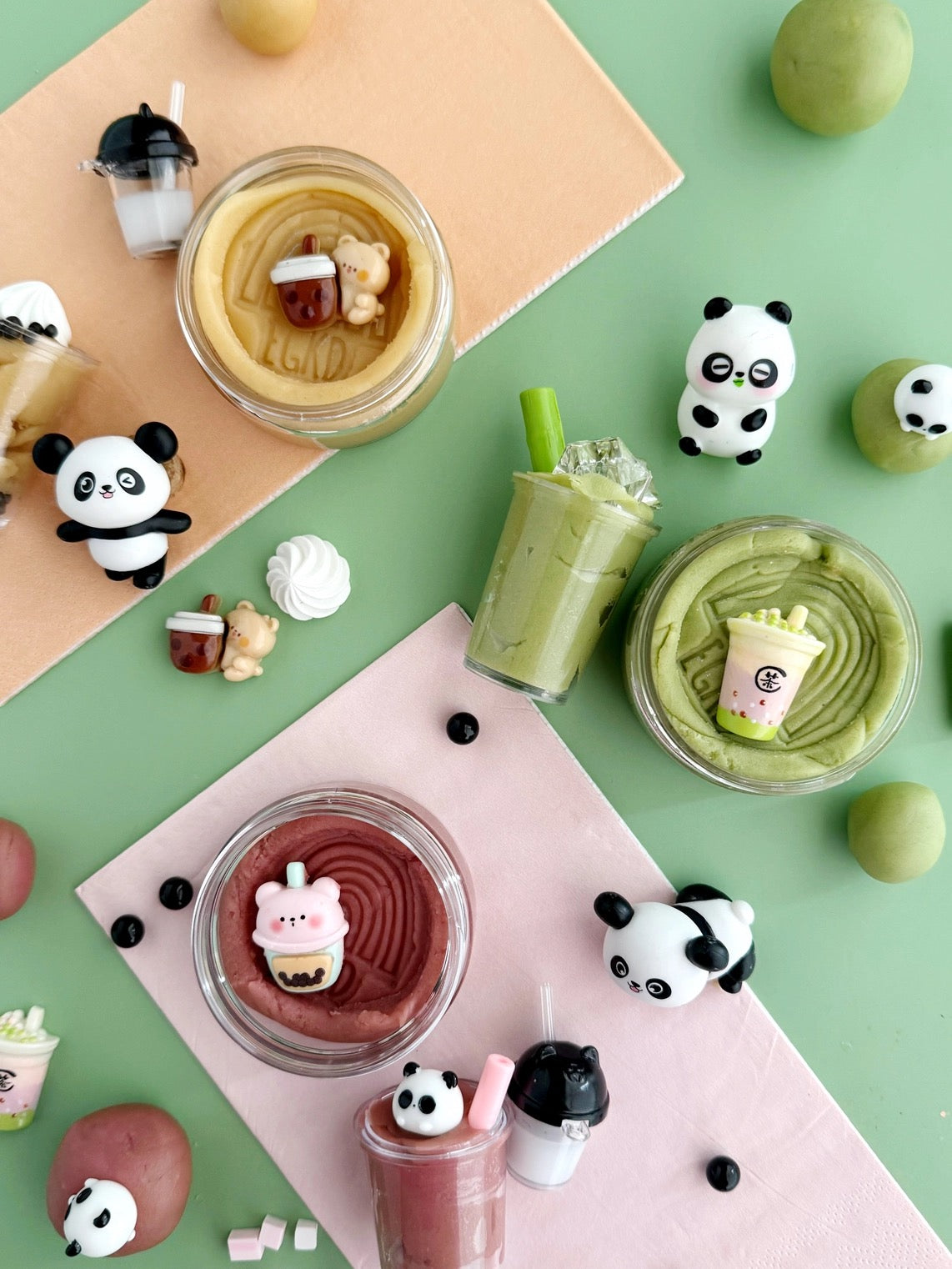 KidDough Play Kit | Bubble Tea